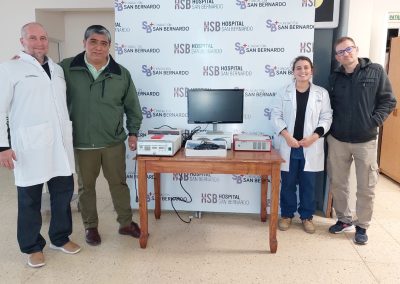 El HSB donó un equipo de cirugía videolaparoscópica al hospital de J.V. González