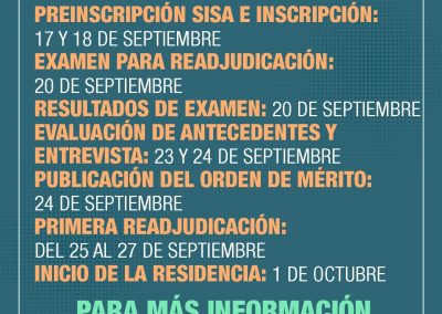 Readjudicación: Residencia en Farmacia Hospitalaria HSB