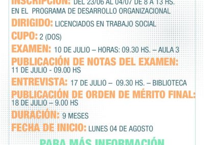 CONCURRENCIA POR CAPACITACIÓN EN SERVICIO SOCIAL