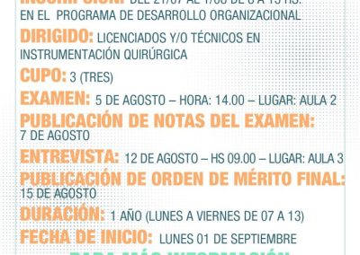 CONCURRENCIA INSTRUMENTACIÓN QUIRÚRGICA