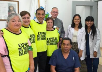 El HSB repartió kits de primera necesidad a pacientes internados
