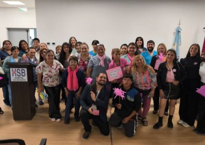 Octubre rosa en el Hospital San Bernardo