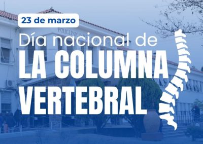 DÍA DE NACIONAL DE LA COLUMNA VERTEBRAL: El Hospital San Bernardo destaca la importancia de su Unidad Especializada certificada por la SAPCV