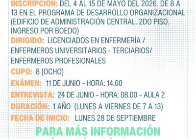 CONCURRENCIAS HSB: ENFERMERÍA