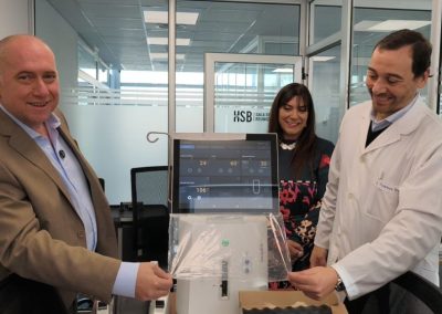 El Hospital San Bernardo incorpora un nuevo facoemulsificador, donación de la Fundación San Bernardo