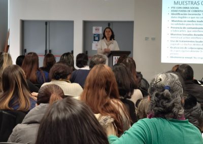 El Hospital San Bernardo capacitó a más de 100 agentes de salud en captura híbrida