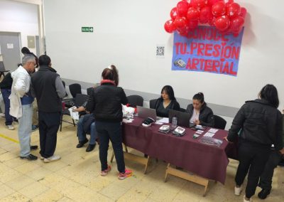 Jornadas de concientización por el día mundial de la hipertensión arterial en el Hospital San Bernardo