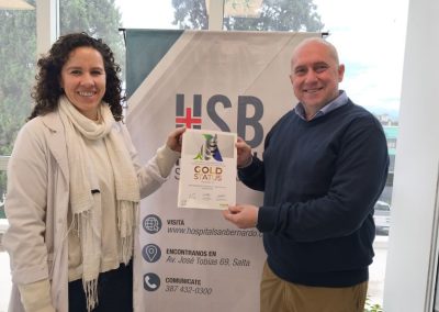 Reconocmiento internacional al Hospital San Bernardo por su excelencia en la atención del ACV