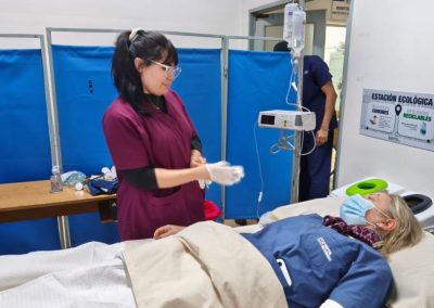 Jornada de simulación clínica en el Hospital San Bernardo: «El poder de prevenir está en tus manos»