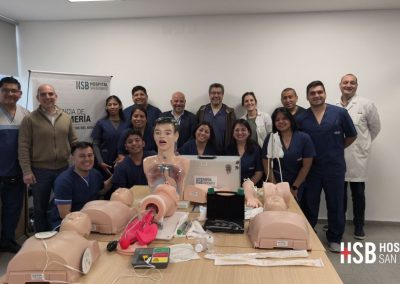 El Hospital San Bernardo incorporó nuevos simuladores para fortalecer la capacitación