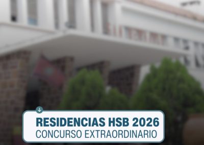 Concurso extraordinario para residencias profesionales del HSB