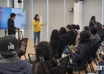 Con la participación de 120 jóvenes el Hospital San Bernardo inició la edición 2026 del curso para la formación de jóvenes referentes de salud