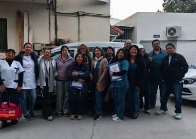 El Servicio de Internación Domiciliaria y Cuidados Paliativos en Domicilio del Hospital San Bernardo celebró 30 años al servicio de la población salteña