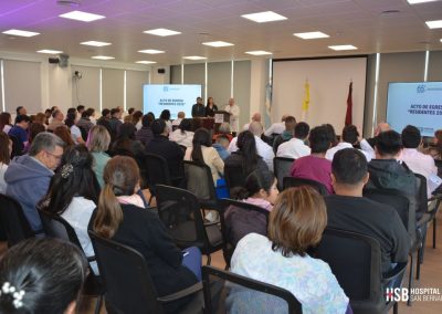 MES DE SAN BERNARDO | ACTO DE EGRESO DE RESIDENCIAS